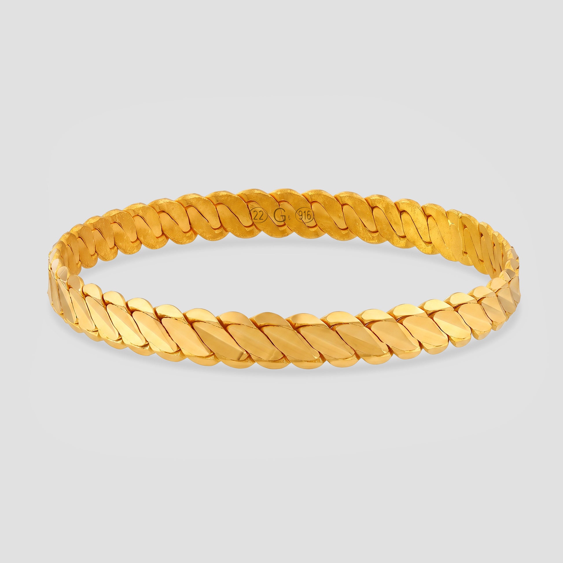 GarantiGold 3'lü Burma Altın Bilezik 25 Gr