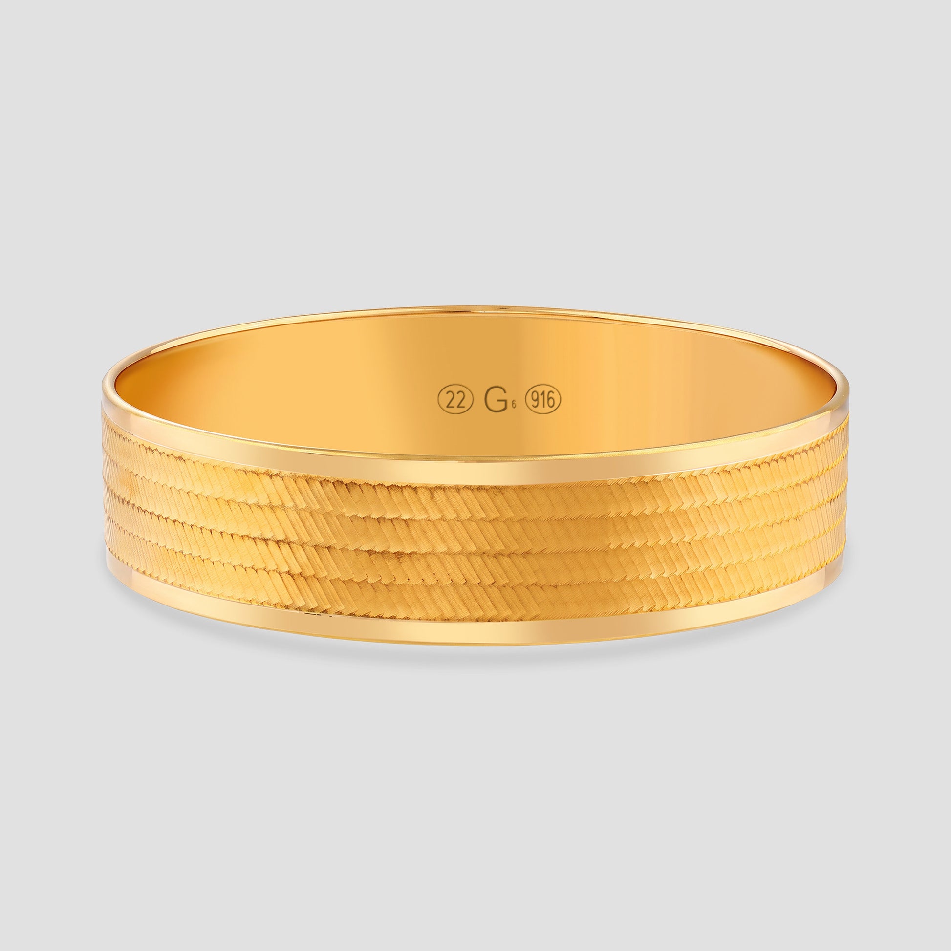 GarantiGold Trabzon Hasırı Altın Bilezik 25 Gr