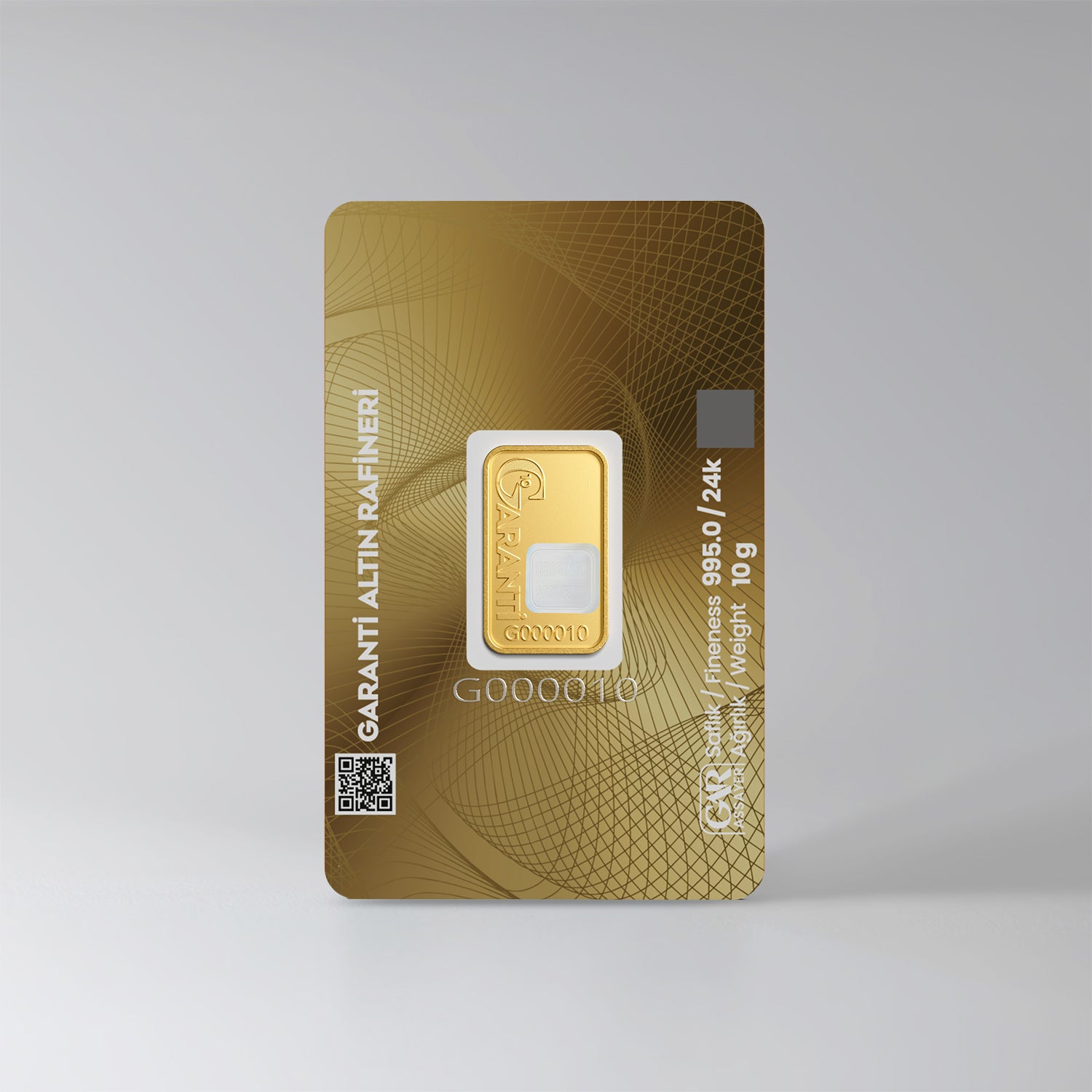GarantiGold 10 Gr Külçe Altın