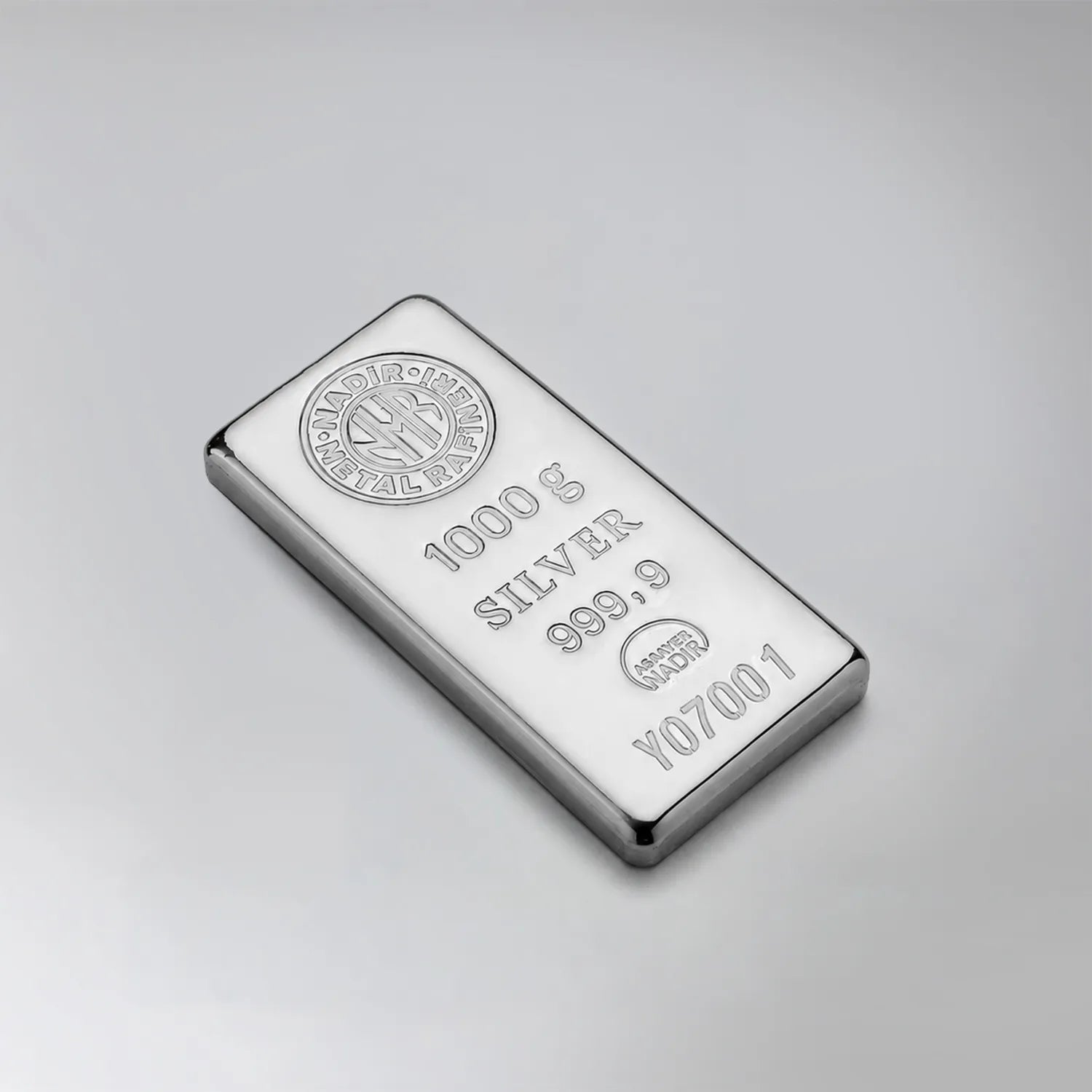 GarantiGold 1000 Gr 999‚9 Gümüş Külçe