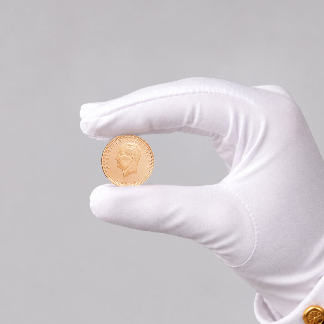 Ata Lira Yarım Altın 102. Yıl Yeni Tarihli