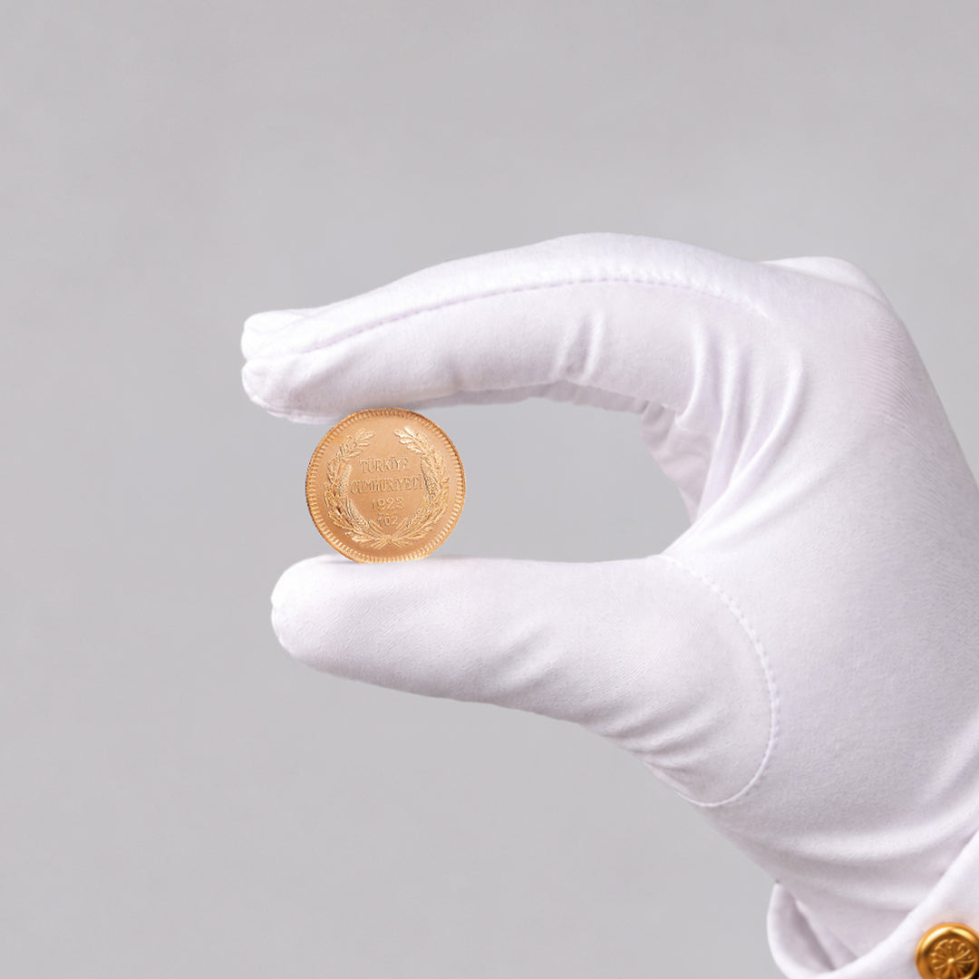 Ata Lira Yarım Altın 102. Yıl Yeni Tarihli