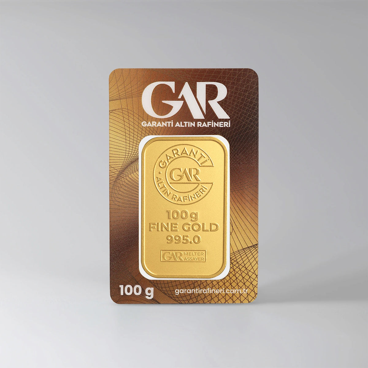 GarantiGold 100 Gr Külçe Altın