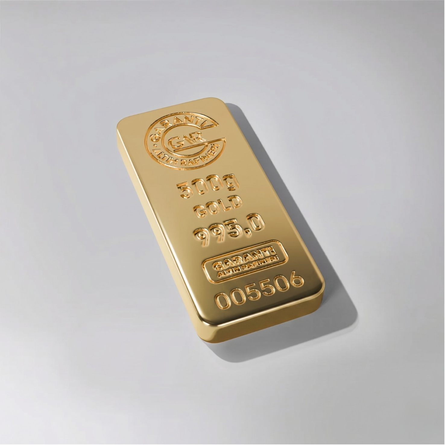 GarantiGold 500 Gr Külçe Altın