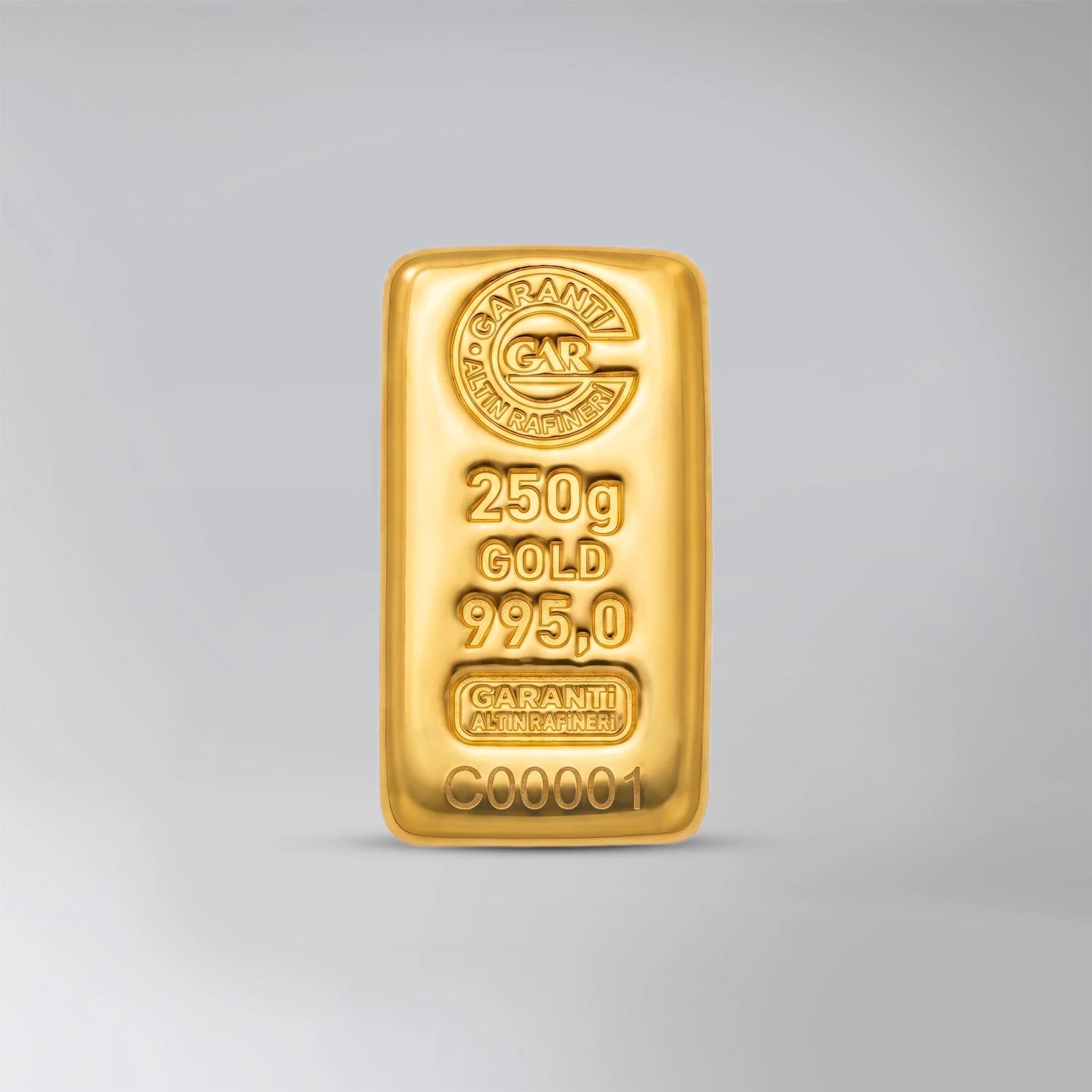 GarantiGold 250 Gr Külçe Altın