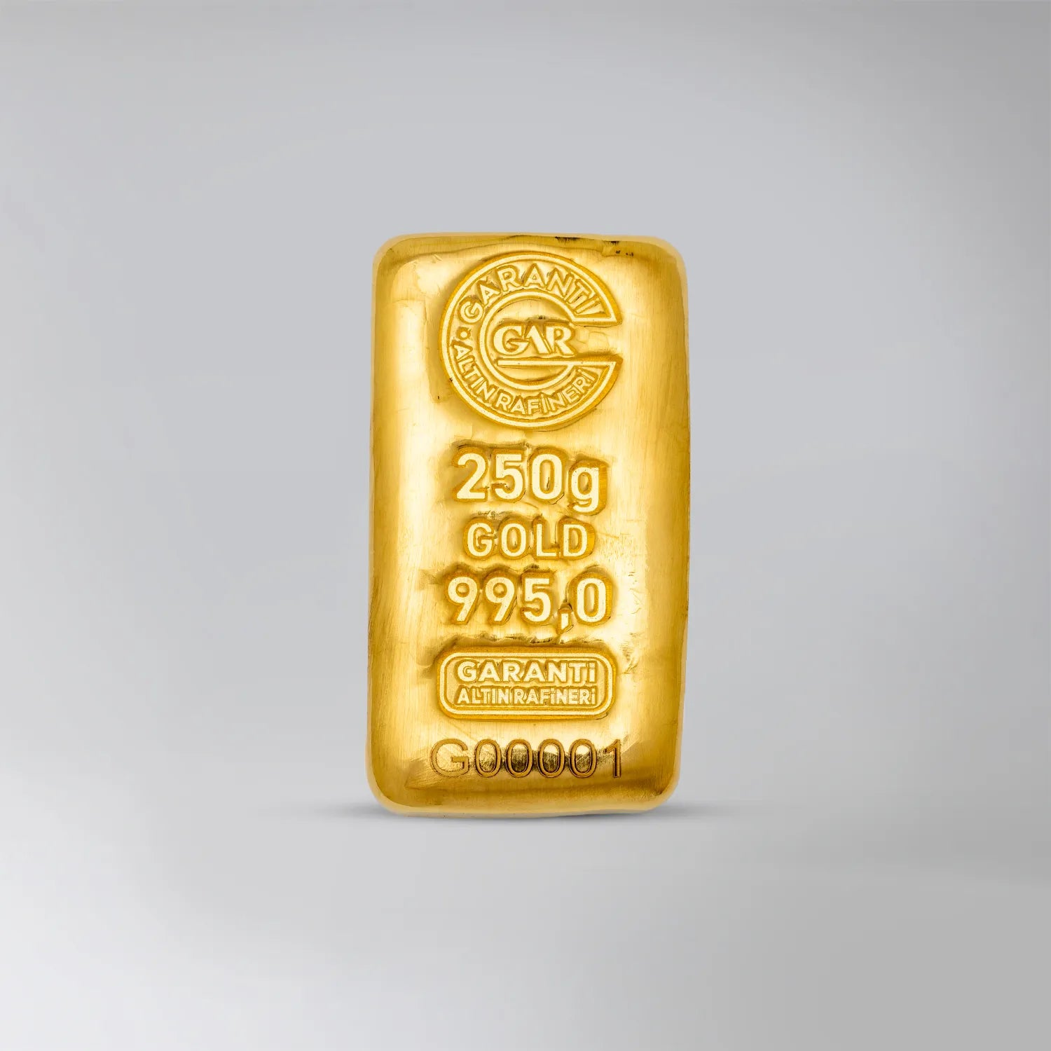 GarantiGold 250 Gr Külçe Altın