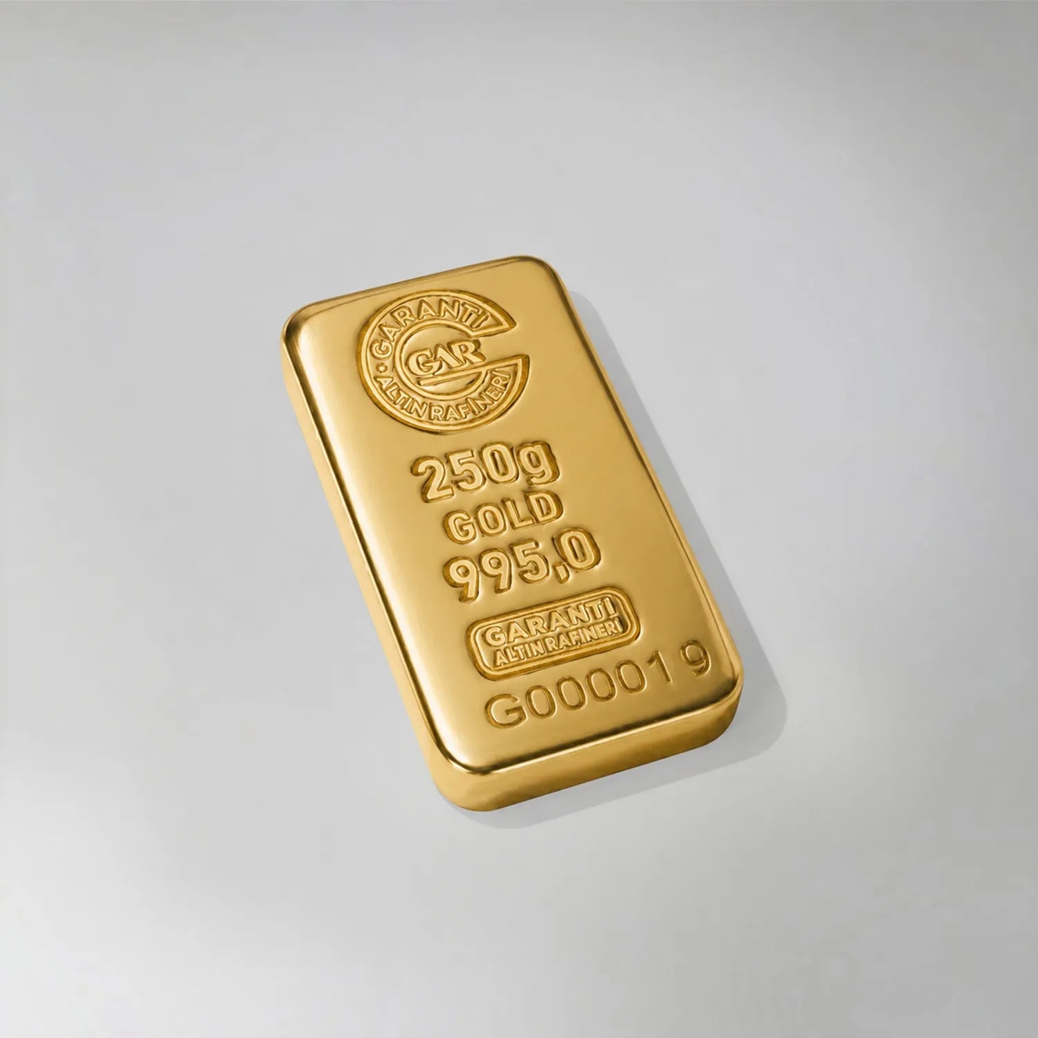 GarantiGold 250 Gr Külçe Altın