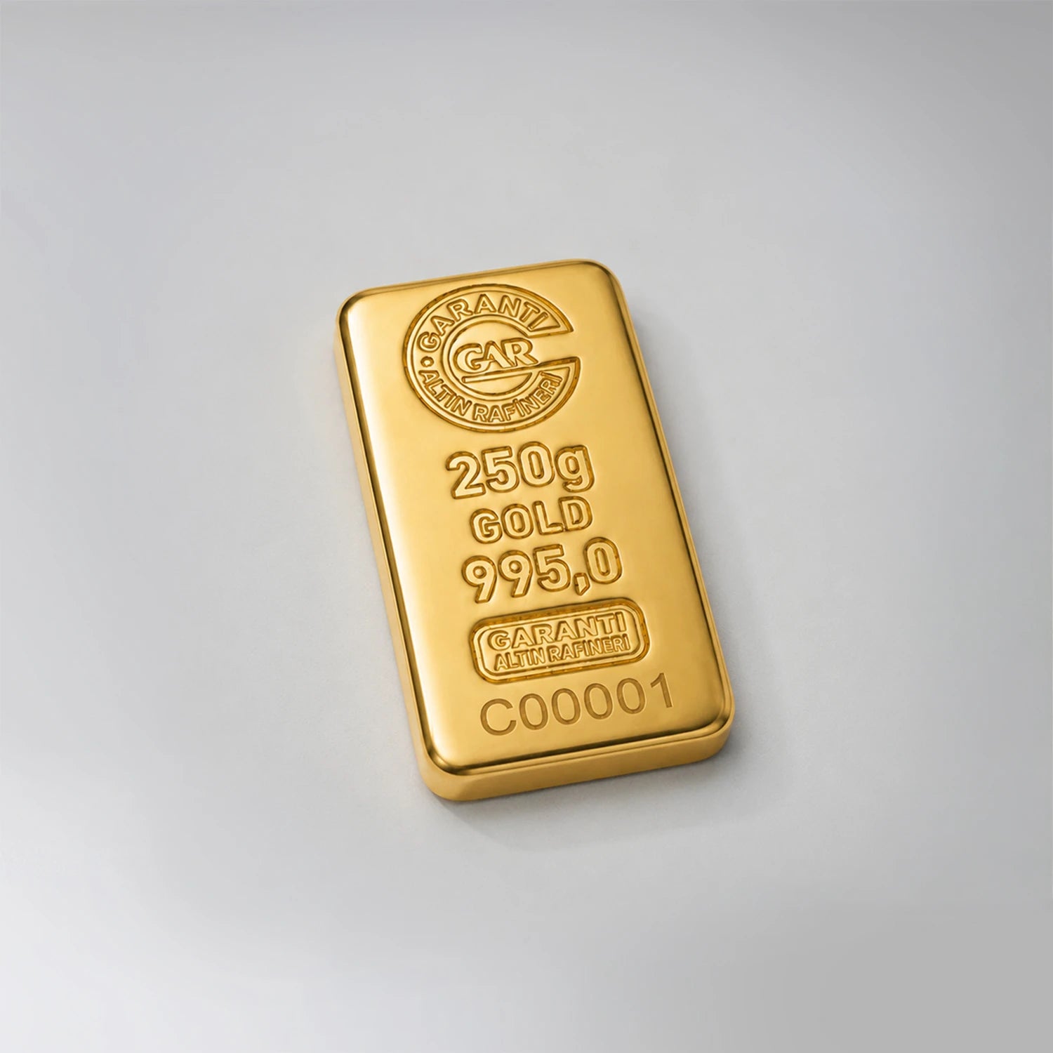 GarantiGold 250 Gr Külçe Altın