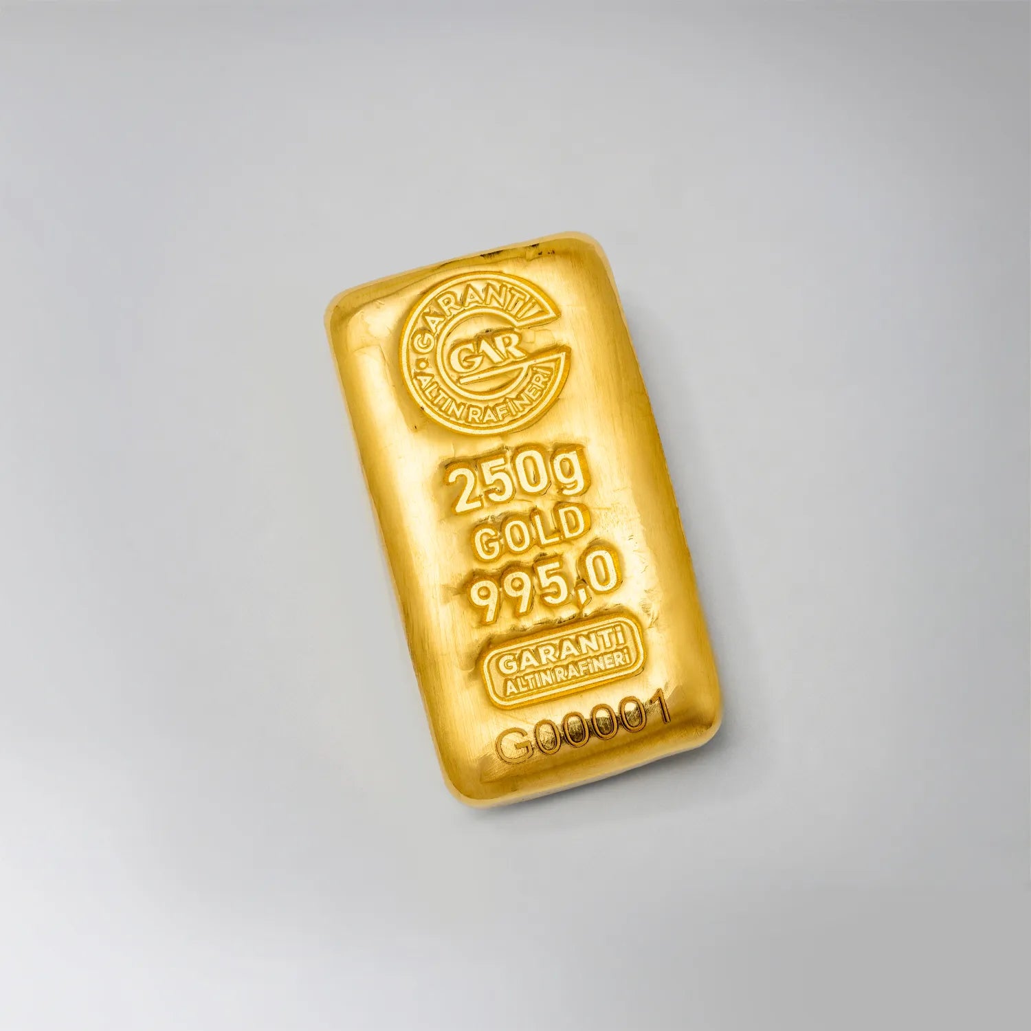 GarantiGold 250 Gr Külçe Altın