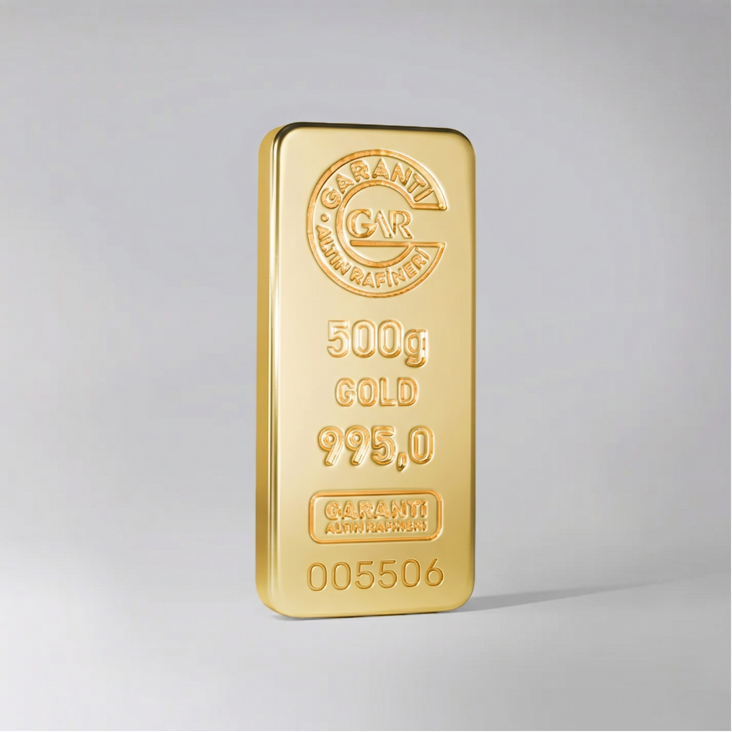 GarantiGold 500 Gr Külçe Altın