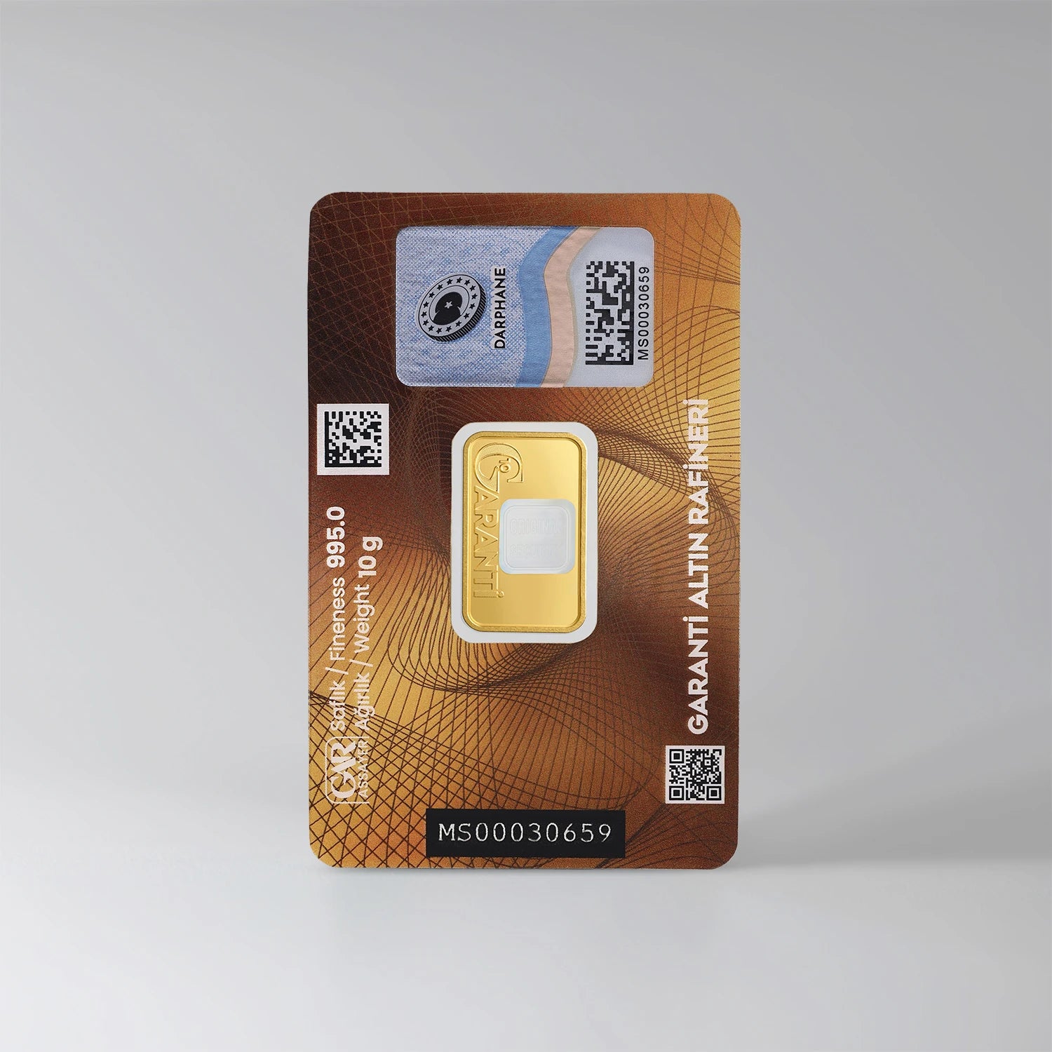 GarantiGold 10 Gr Külçe Altın