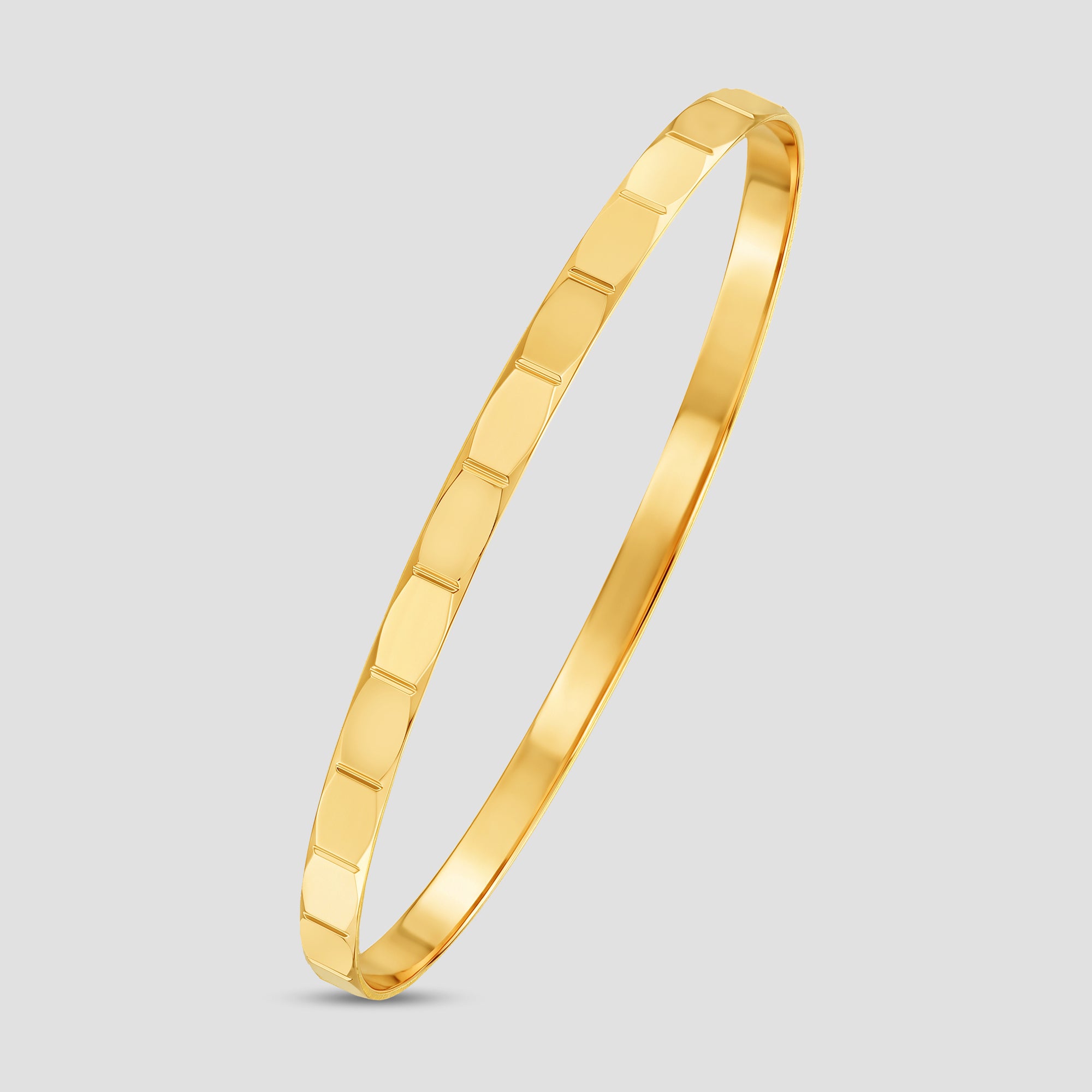 GarantiGold Aynalı Kibrit Çöpü 22 Ayar 12 Gram Altın Bilezik