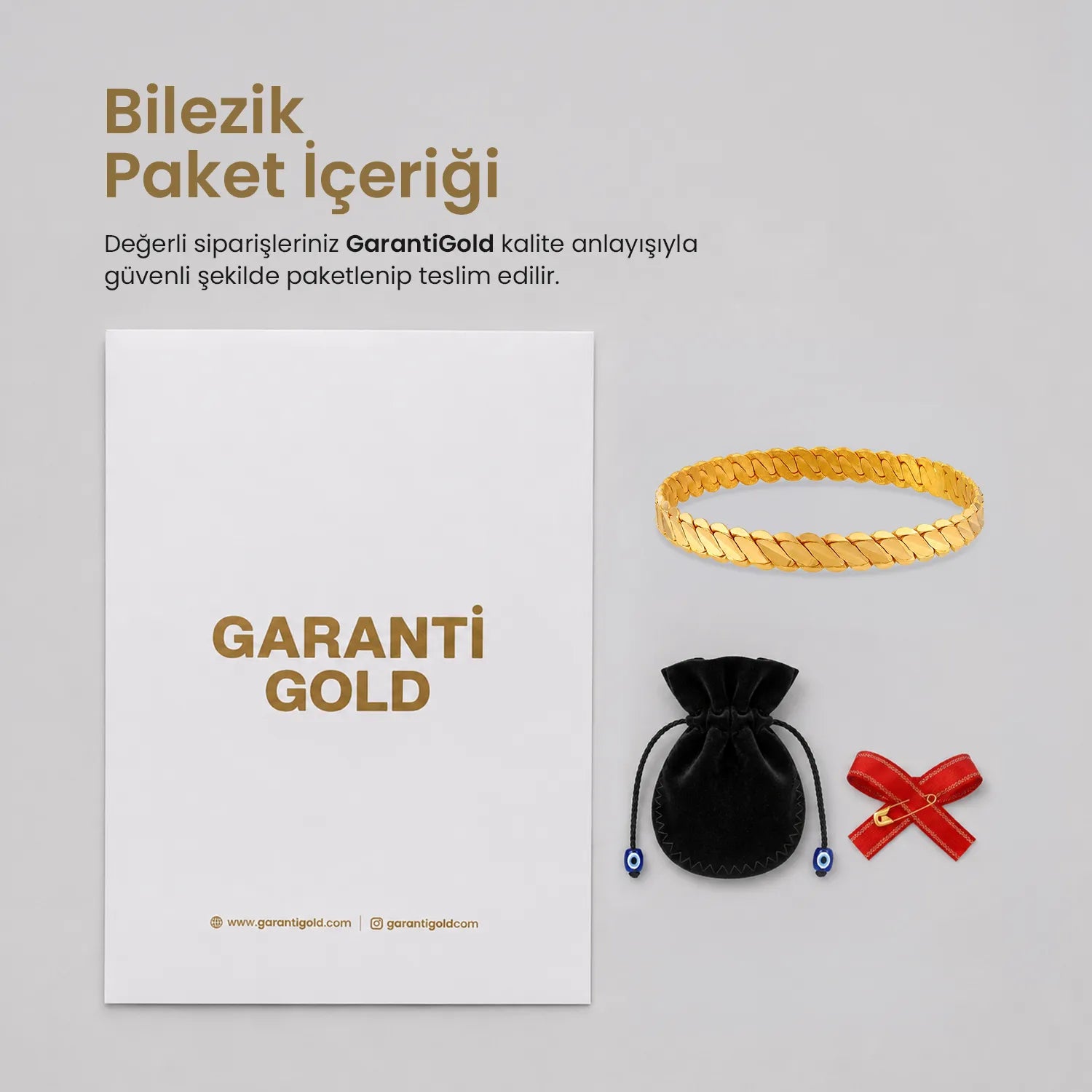 25 Gr Üçlü Burma Altın Bilezik
