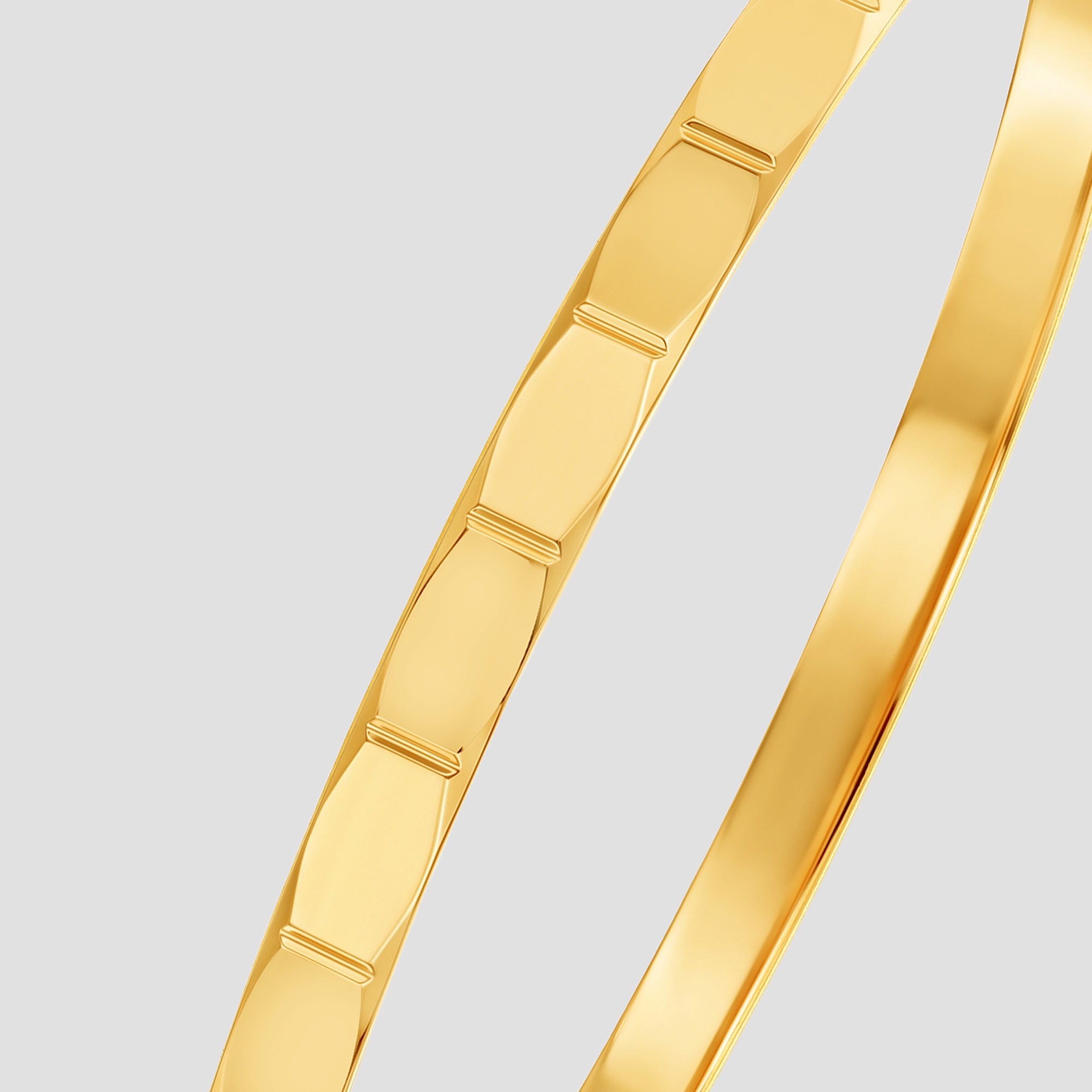 GarantiGold Aynalı Kibrit Çöpü 22 Ayar 12 Gram Altın Bilezik