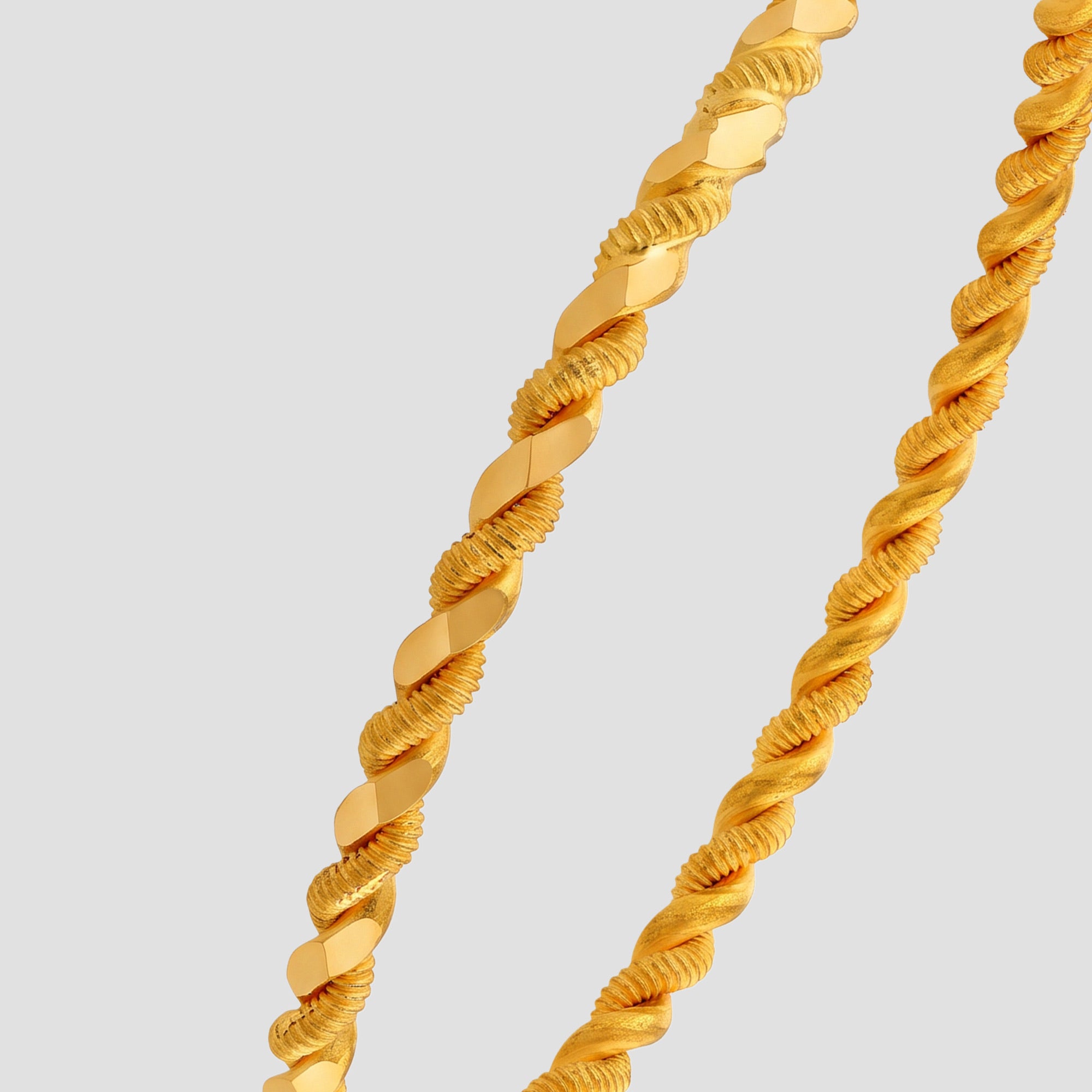 GarantiGold 2'li Burma Altın Bilezik 15 Gr
