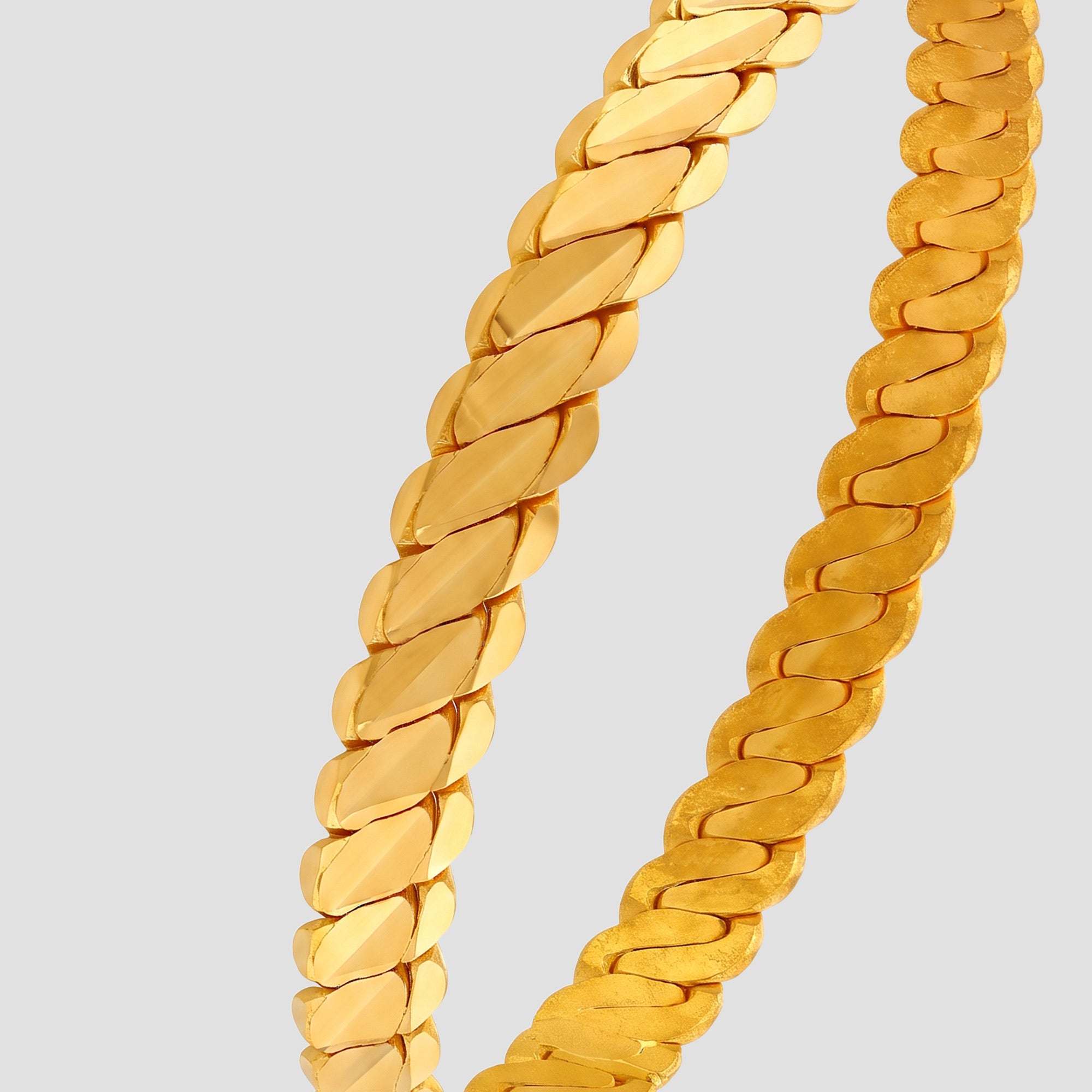 GarantiGold 3'lü Burma Altın Bilezik 25 Gr