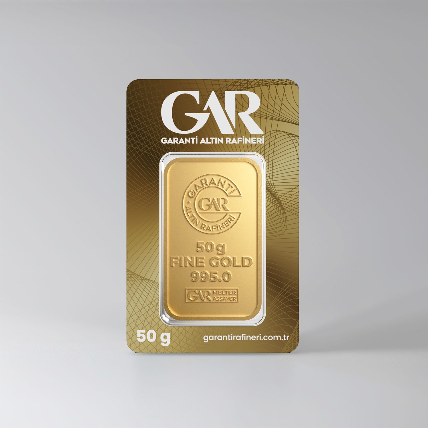GarantiGold 50 Gr Külçe Altın