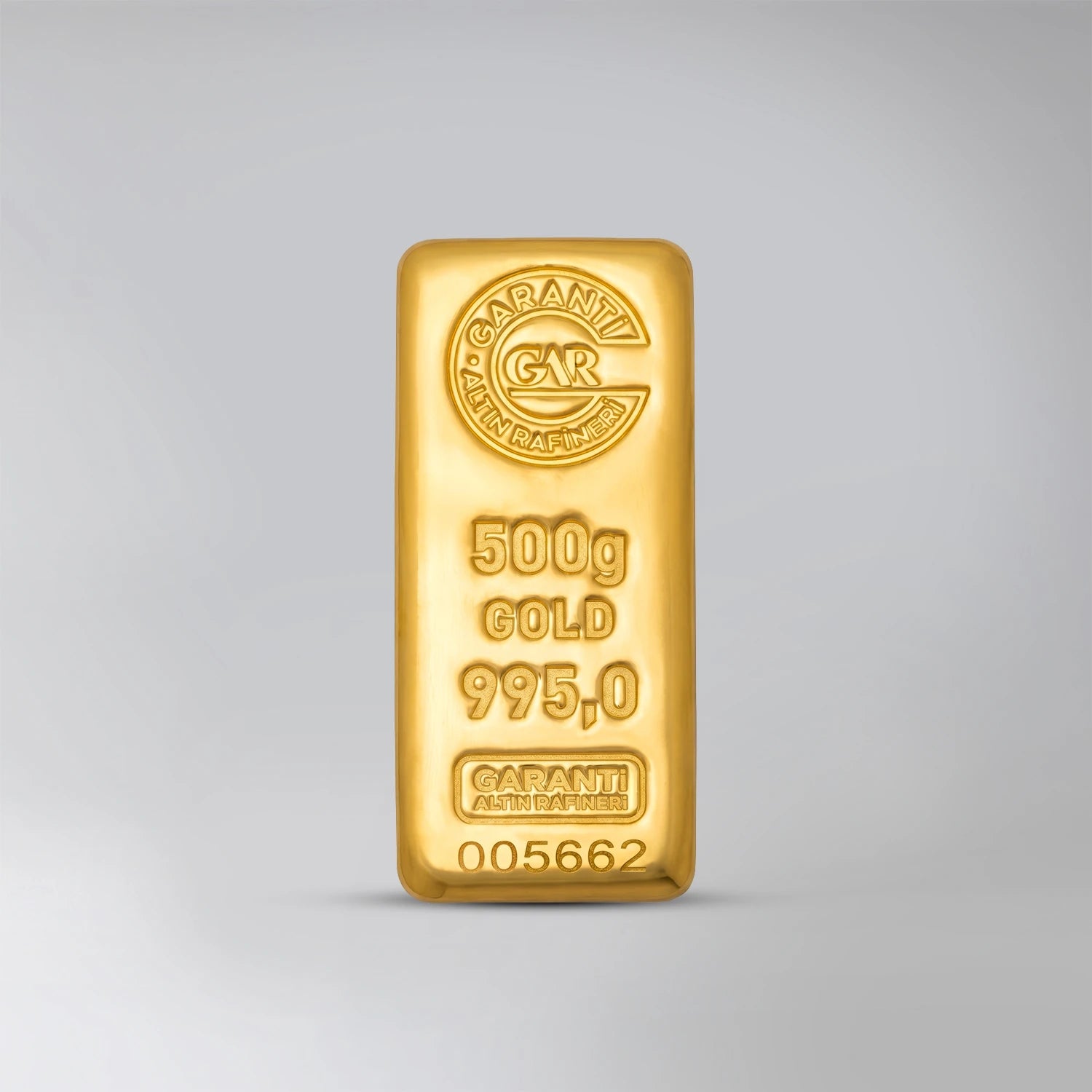 GarantiGold 500 Gr Külçe Altın