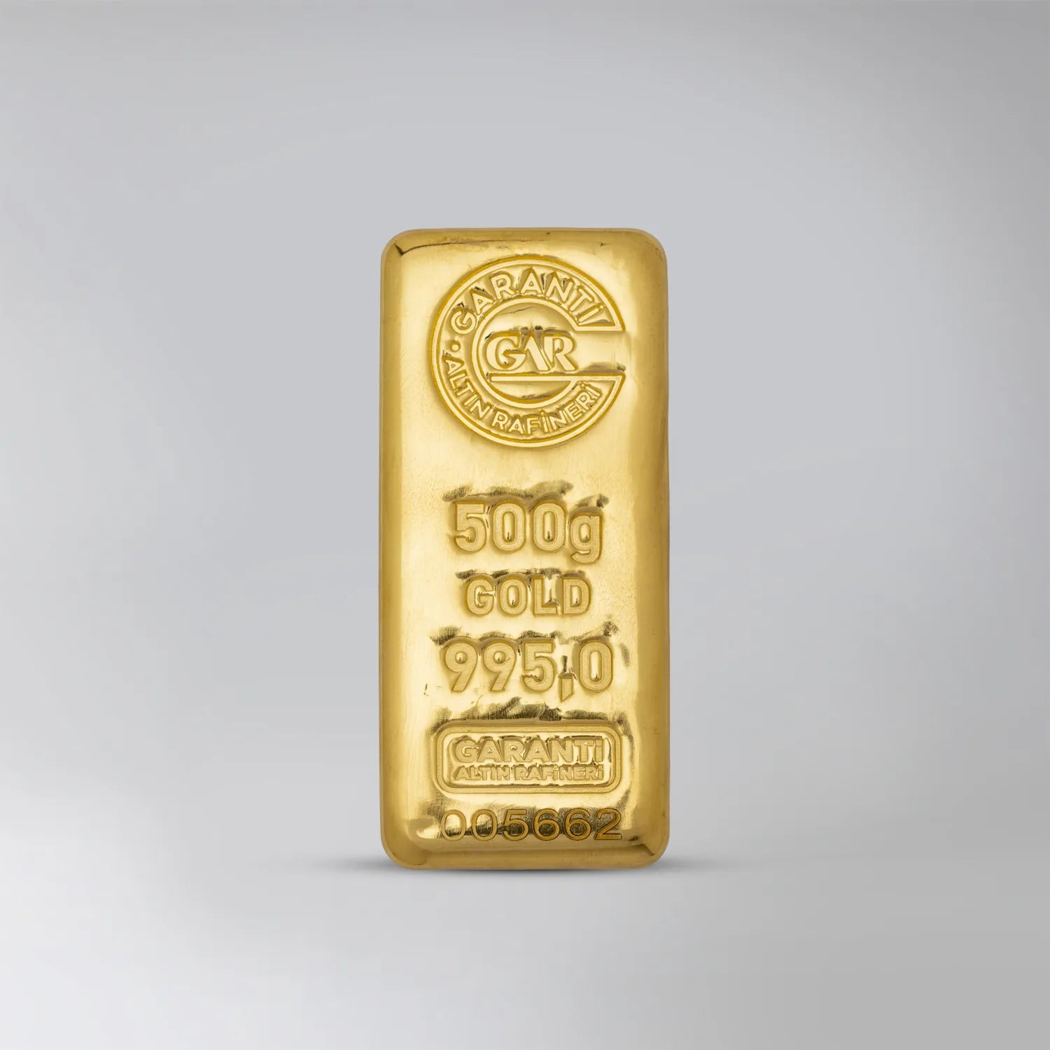 GarantiGold 500 Gr Külçe Altın