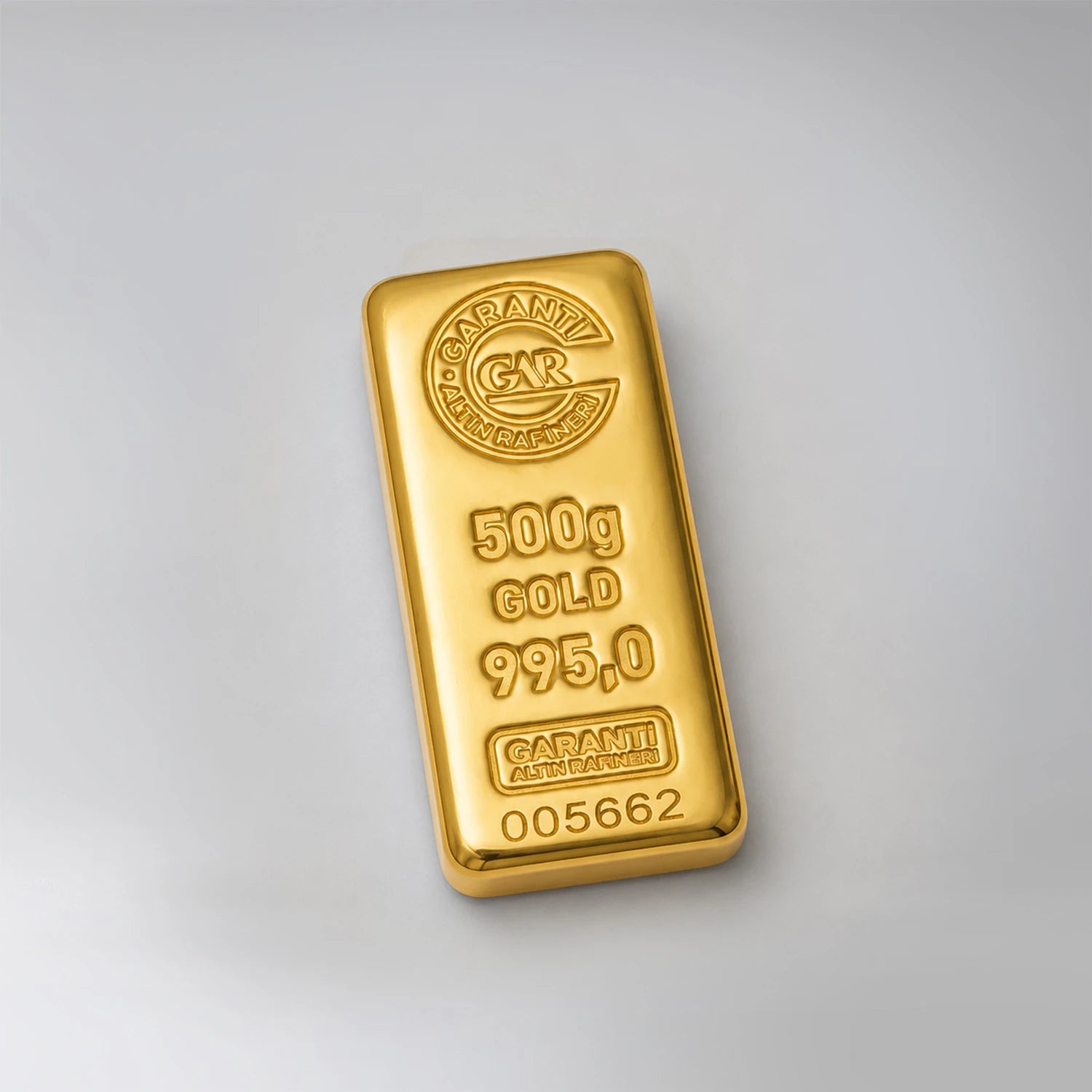 GarantiGold 500 Gr Külçe Altın