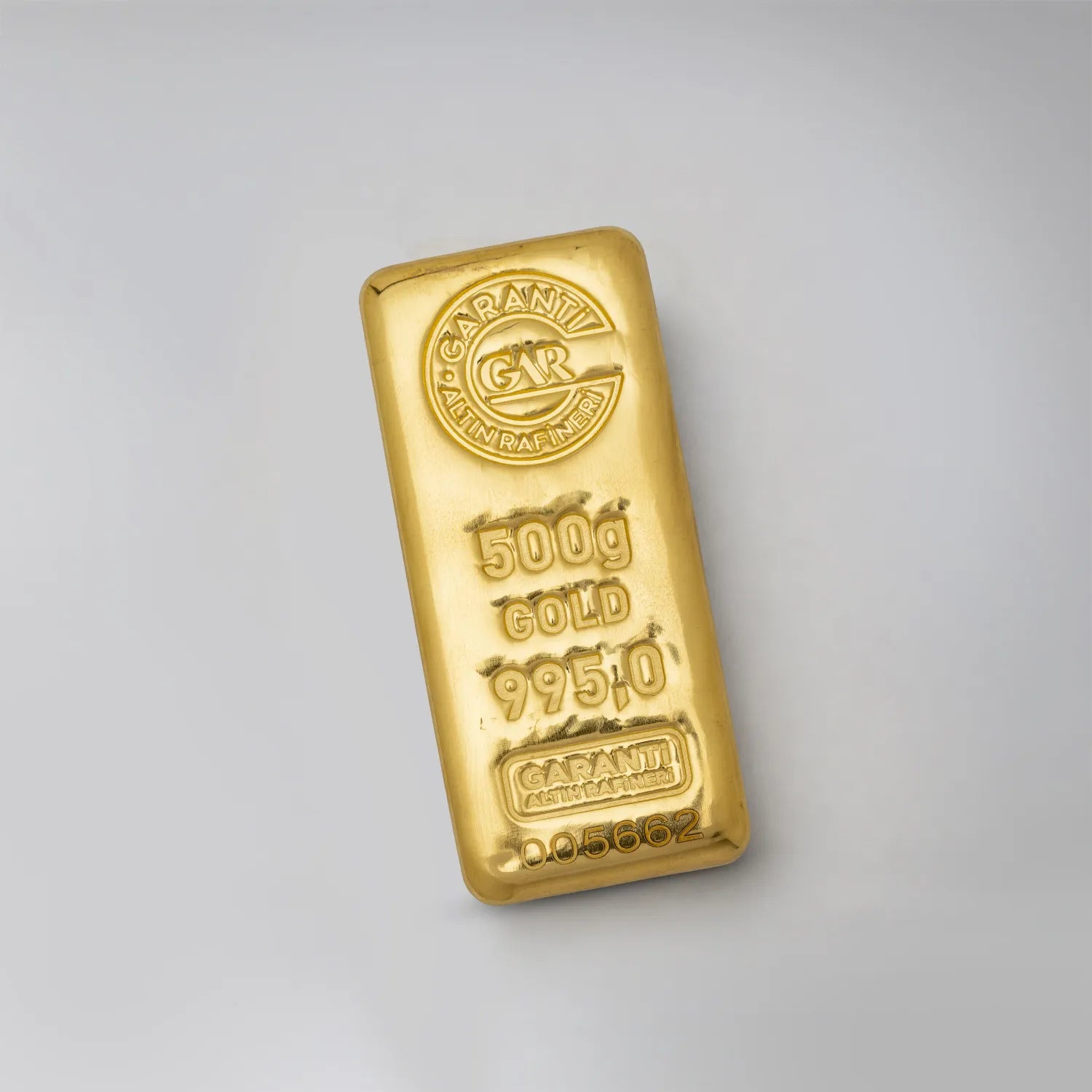 GarantiGold 500 Gr Külçe Altın