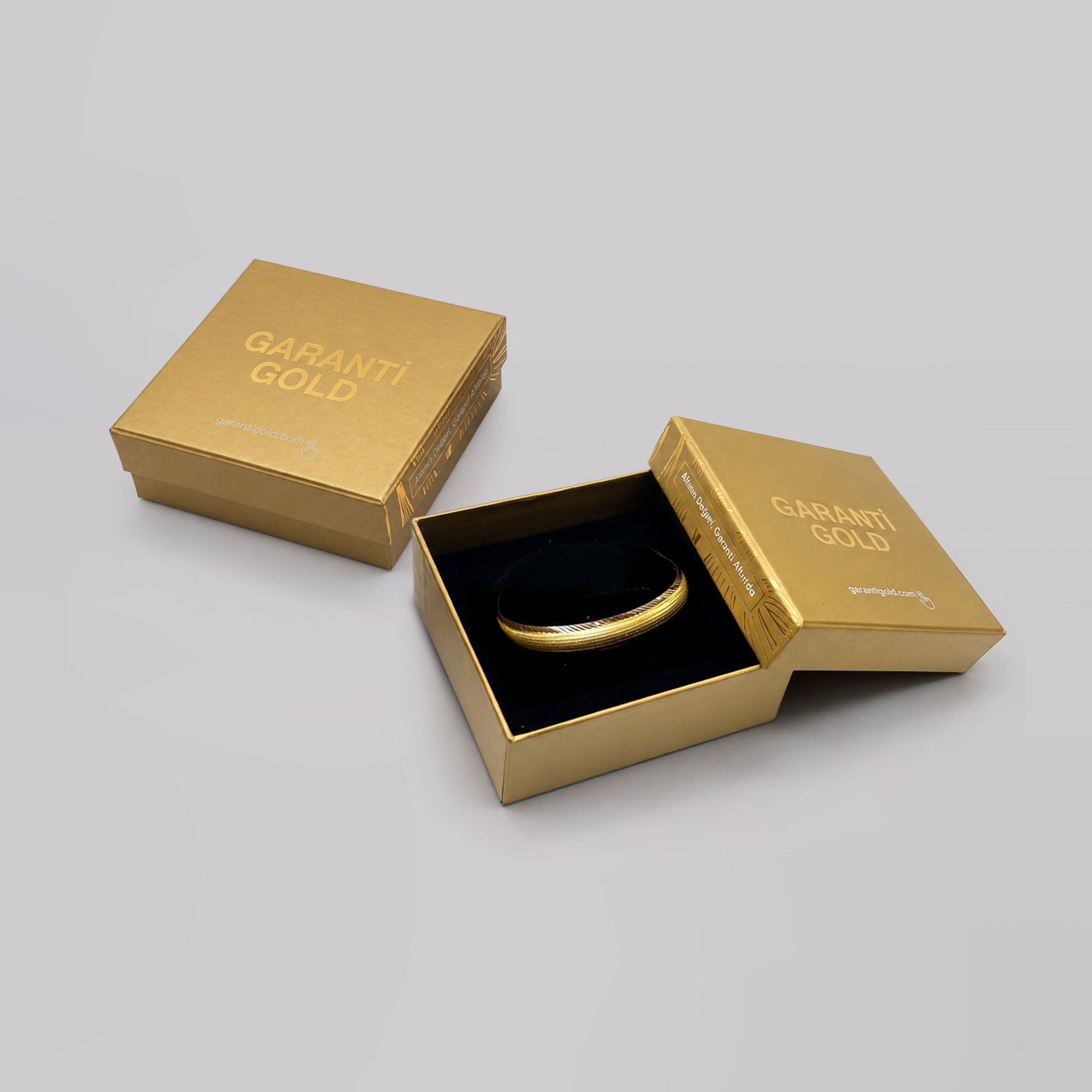 GarantiGold Parlak Setina Altın Bilezik 10 Gr