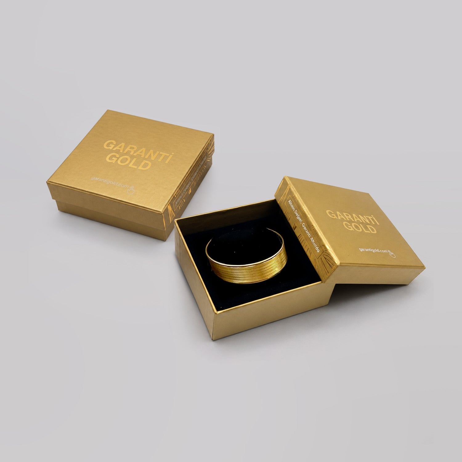 GarantiGold Trabzon Hasırı Altın Bilezik 25 Gr