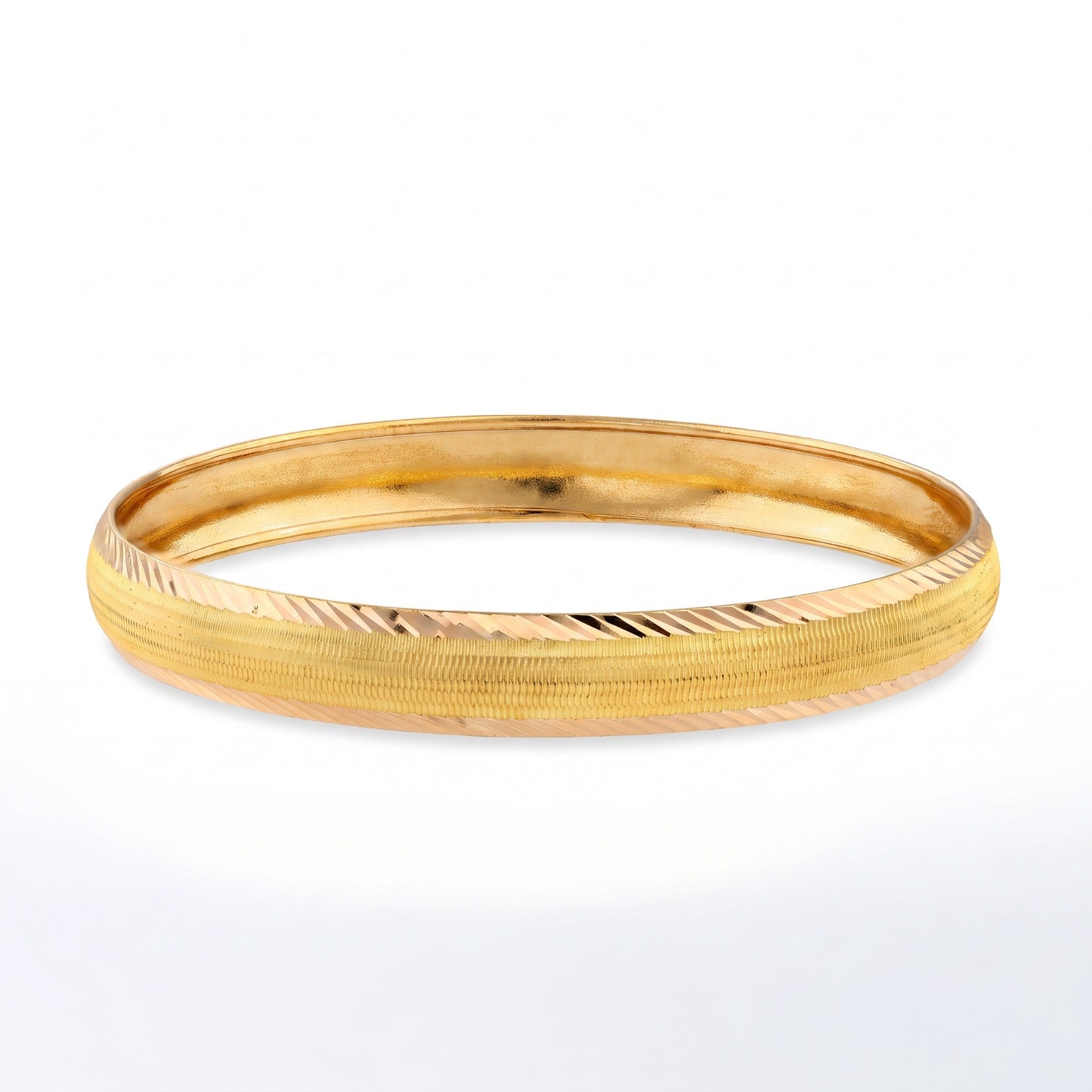 GarantiGold Parlak Setina Altın Bilezik 12 Gr