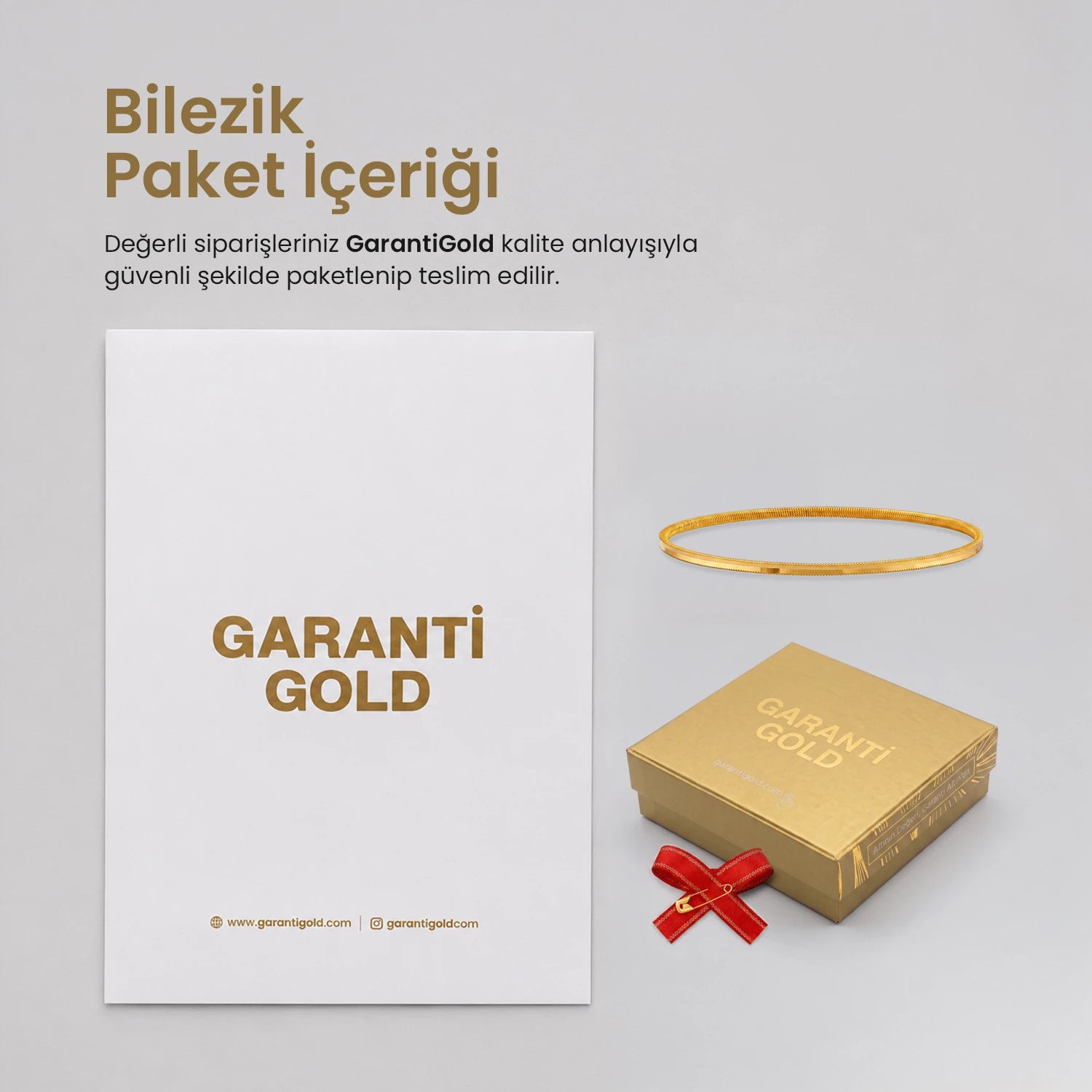 GarantiGold Ajda Altın Bilezik 7 Gr