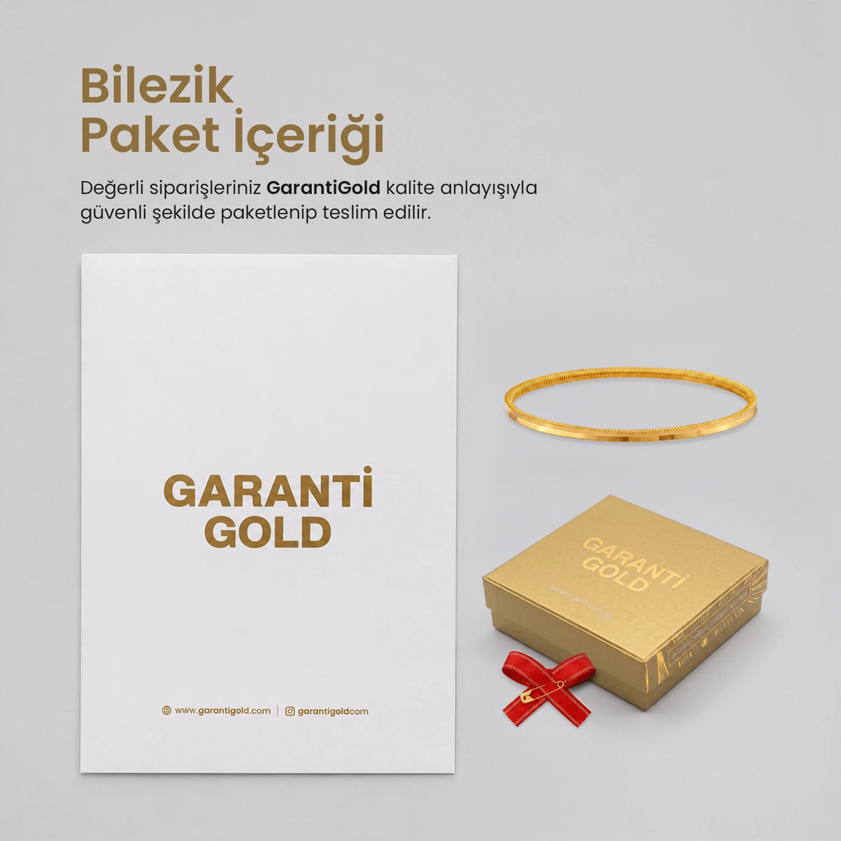 GarantiGold Ajda Altın Bilezik 15 Gr